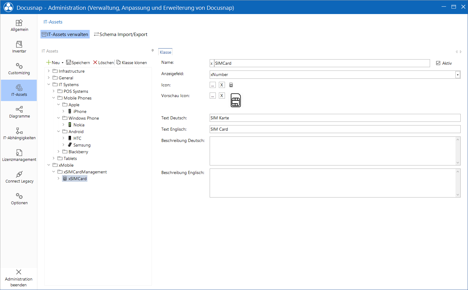 Docusnap Administration Inventar IT Assets Klasse Docusnap Administration Inventar IT Assets Klasse