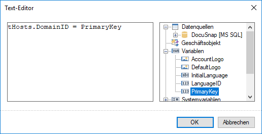 Docusnap-Berichte-Designer-Text-Editor Docusnap-Berichte-Designer-Text-Editor