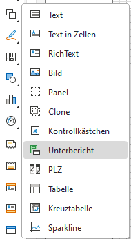 Docusnap-Berichte-Designer-Unterbericht-auswahl Docusnap-Berichte-Designer-Unterbericht-auswahl