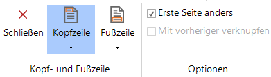 Docusnap Menue IT-Konzepte Kopf und Fußzeile verknüpfen Docusnap Menue IT-Konzepte Kopf und Fußzeile verknüpfen
