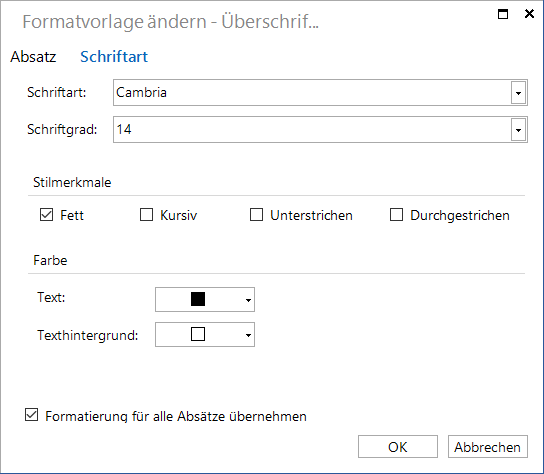 IT Konzepte Formatvorlagen