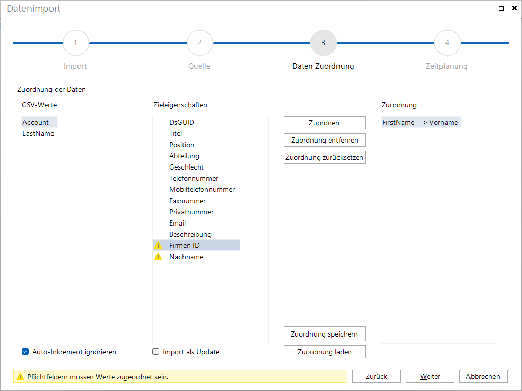 Docusnap Datenimport Daten Zuordnung Tabelle Docusnap Datenimport Daten Zuordnung Tabelle