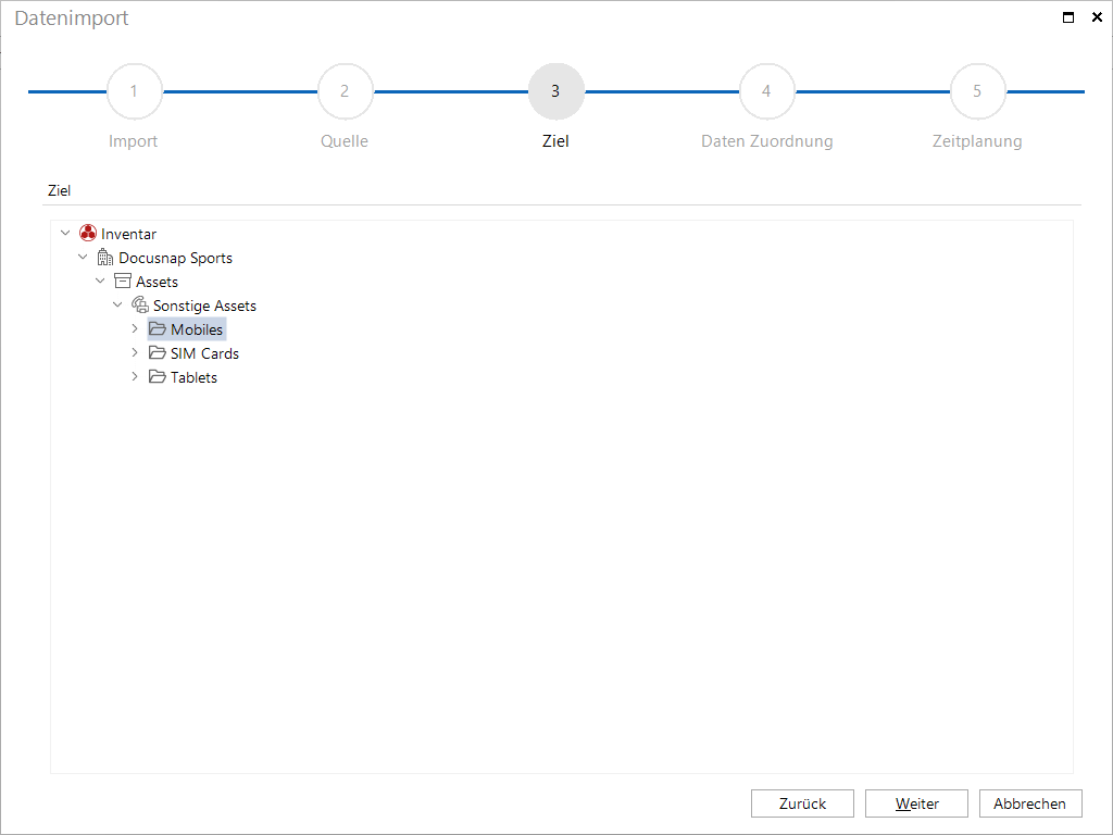 Docusnap Datenimport Ziel Docusnap Datenimport Ziel
