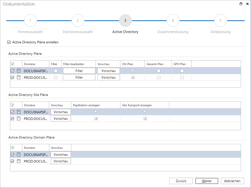 Docusnap Dokumentation Active Directory Docusnap Dokumentation Active Directory