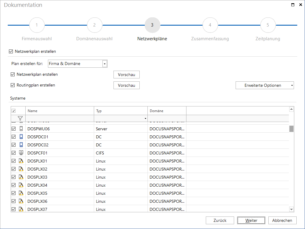 Docusnap Dokumentation Netzwerkplan Docusnap Dokumentation Netzwerkplan