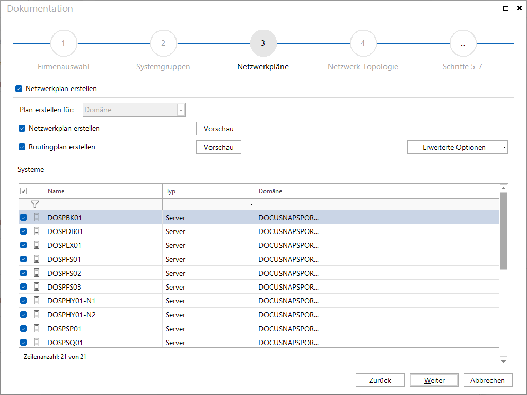 Docusnap Dokumentation Systemgruppen Netzwerkplan Docusnap Dokumentation Systemgruppen Netzwerkplan