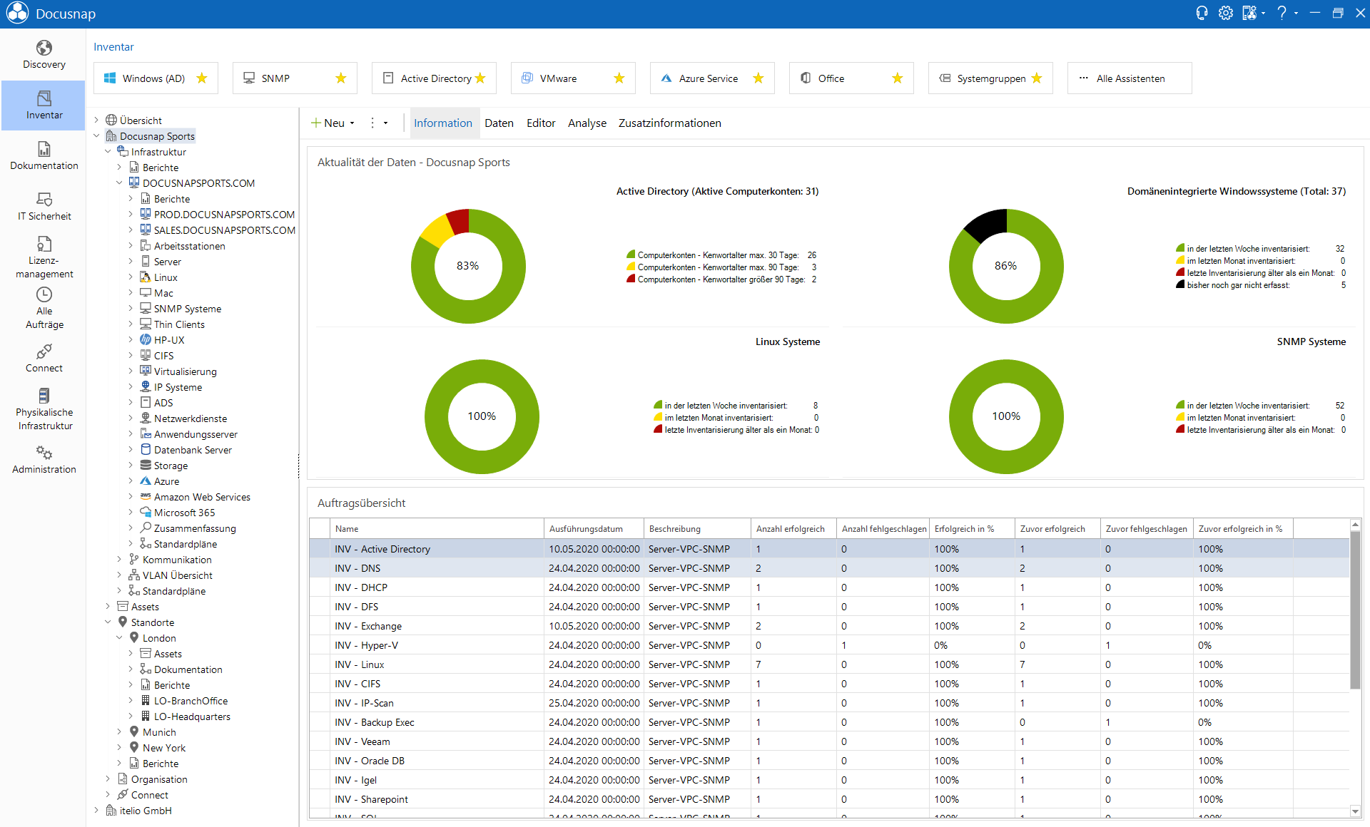 Docusnap Datenexplorer Information Docusnap Datenexplorer Information