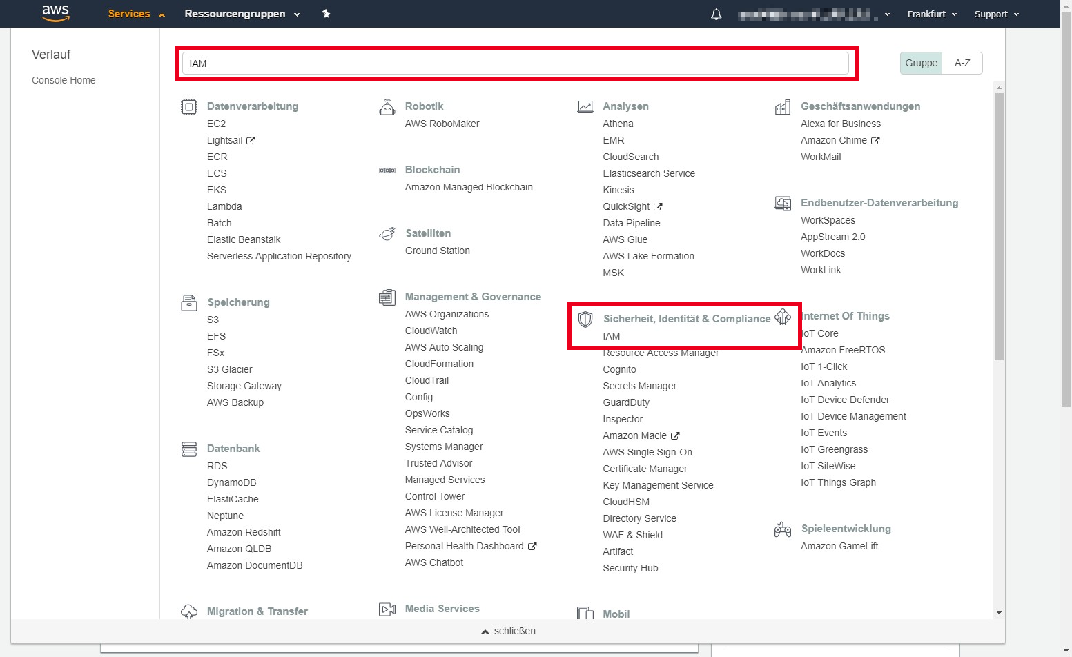 Docusnap AWS Umgebung Richtlinie konfigurieren Docusnap AWS Umgebung Richtlinie konfigurieren