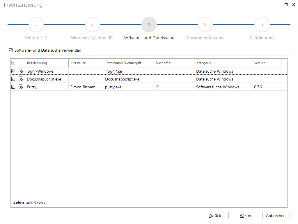 Docusnap Inventarisierung Softwaresuche Docusnap Inventarisierung Softwaresuche
