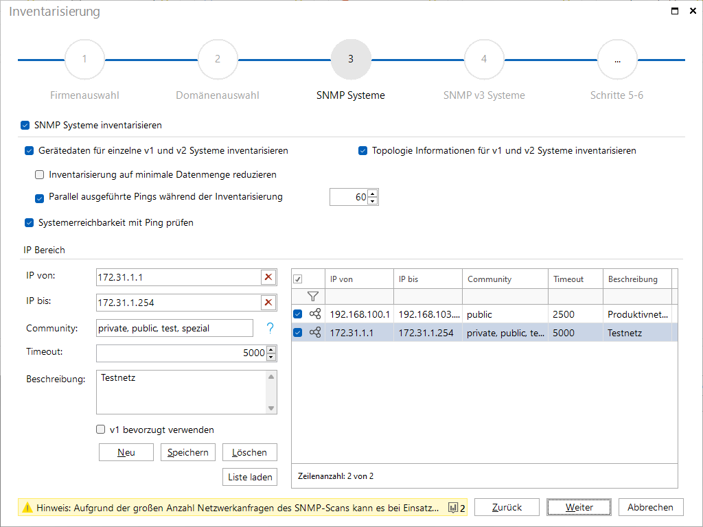 Docusnap Inventarisierung SNMP Systeme Docusnap Inventarisierung SNMP Systeme