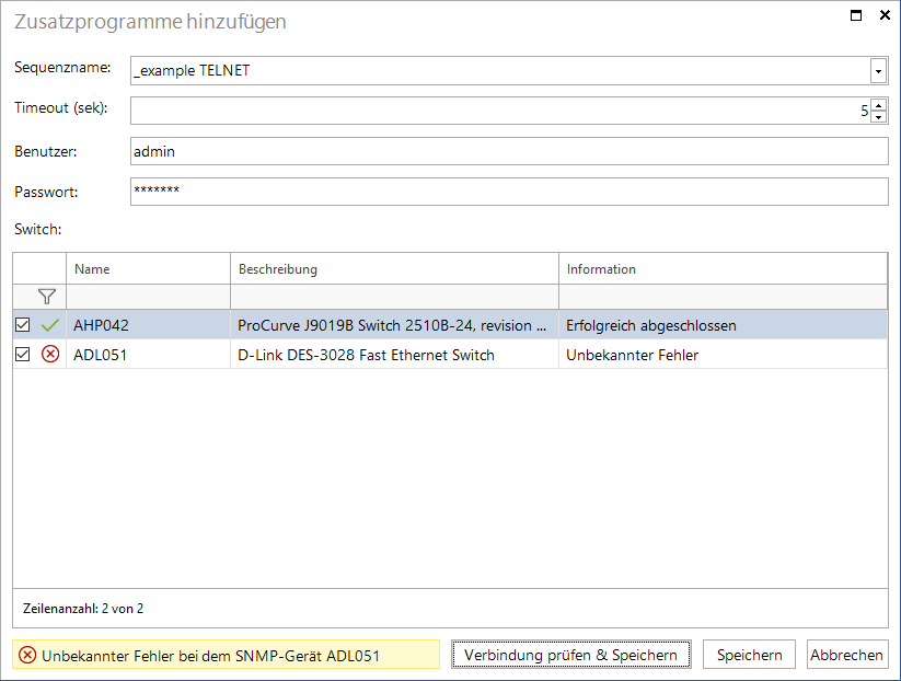 Docusnap Inventarisierung SNMP Zusatzprogramme hinzufügen Docusnap Inventarisierung SNMP Zusatzprogramme hinzufügen
