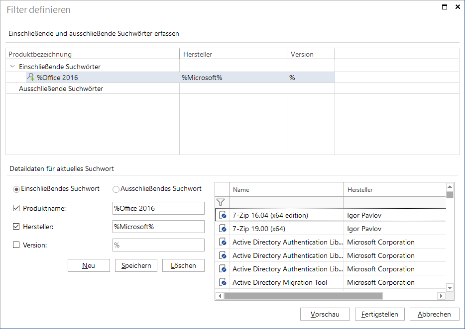 Docusnap Lizenzmanagement Suchwörter Docusnap Lizenzmanagement Suchwörter
