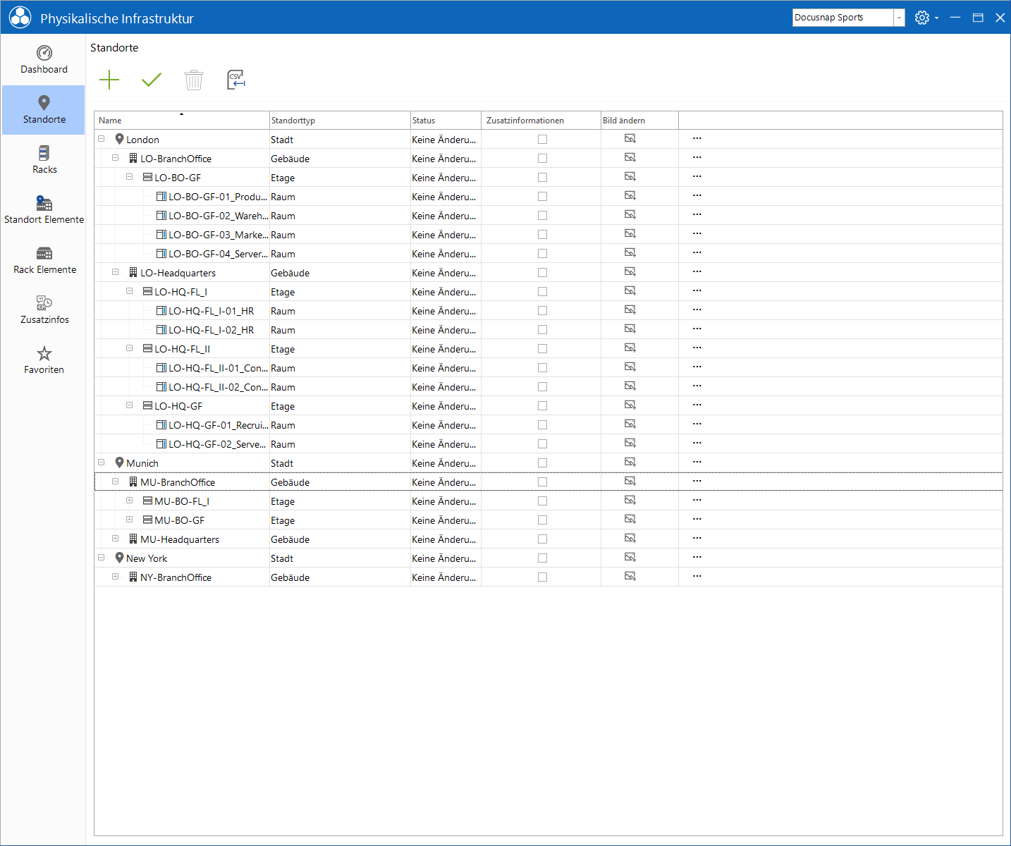 Docusnap Physikalische Infrastruktur Editor Docusnap Physikalische Infrastruktur Editor