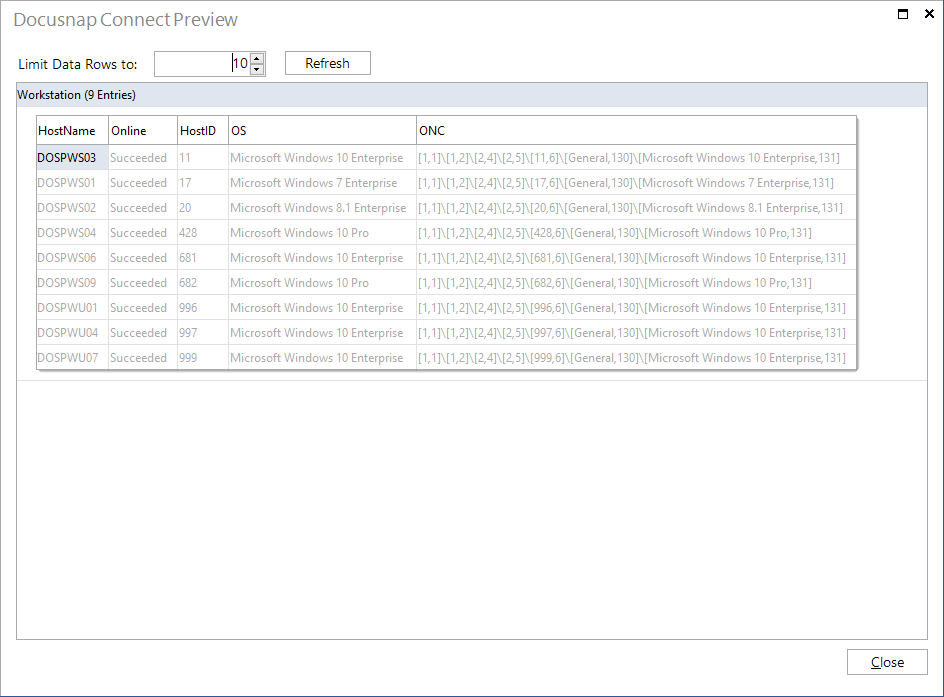 Docusnap Connect Configuration Preview Docusnap Connect Configuration Preview