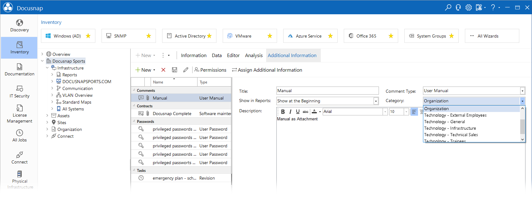 Docusnap-Categories-assign Docusnap-Categories-assign