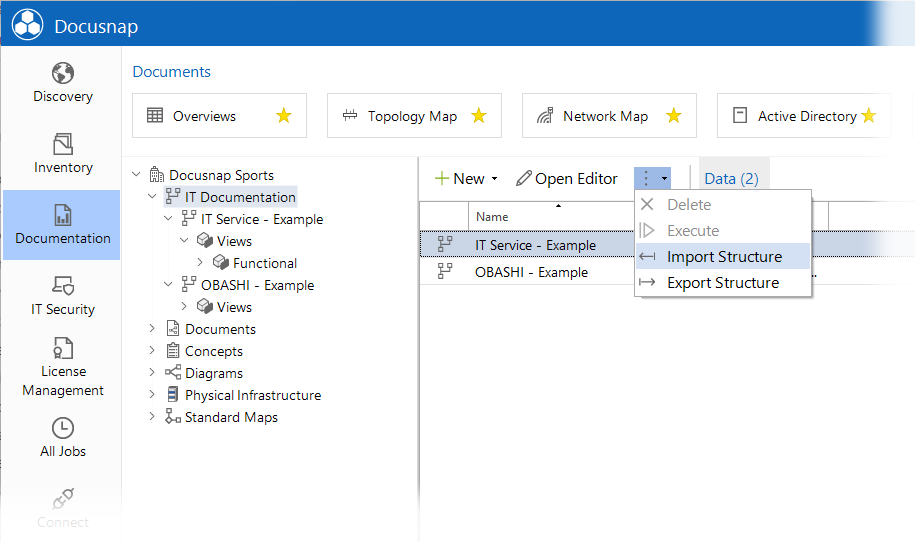 Docusnap-Business-Structures-Import-Export