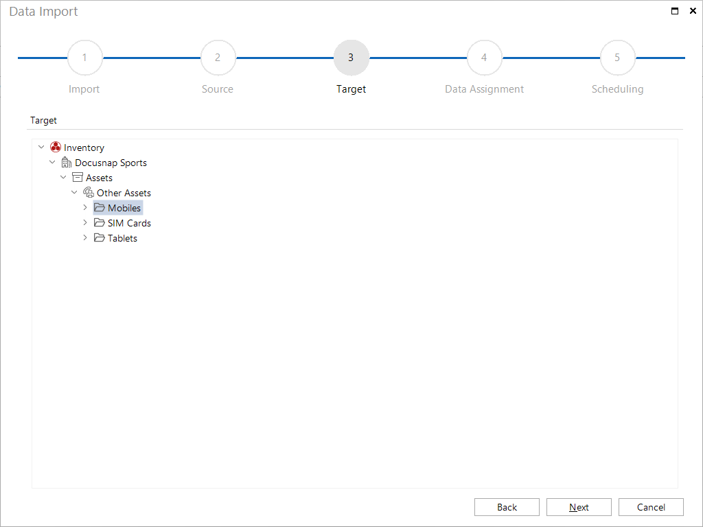 Docusnap-Data-Import-Target Docusnap-Data-Import-Target