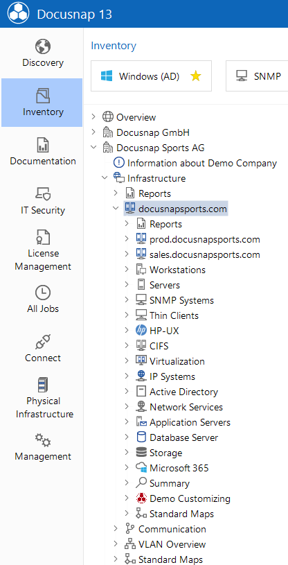 Docusnap hide meta objects tree Docusnap hide meta objects tree