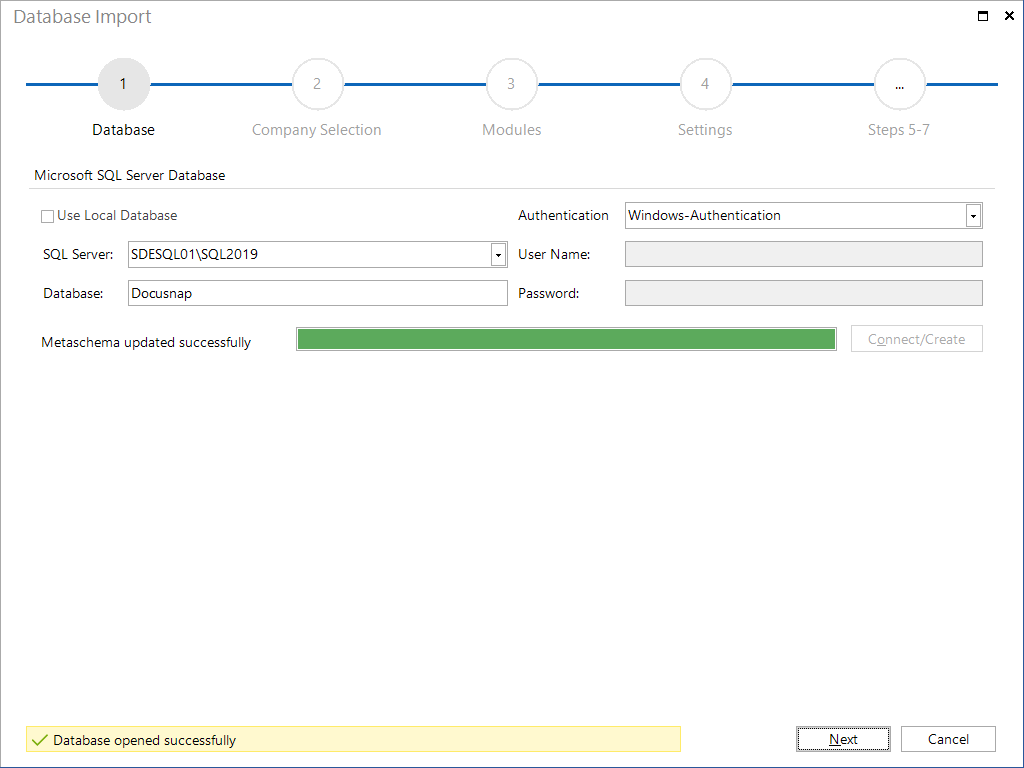 Docusnap-Database-Import-Database Docusnap-Database-Import-Database