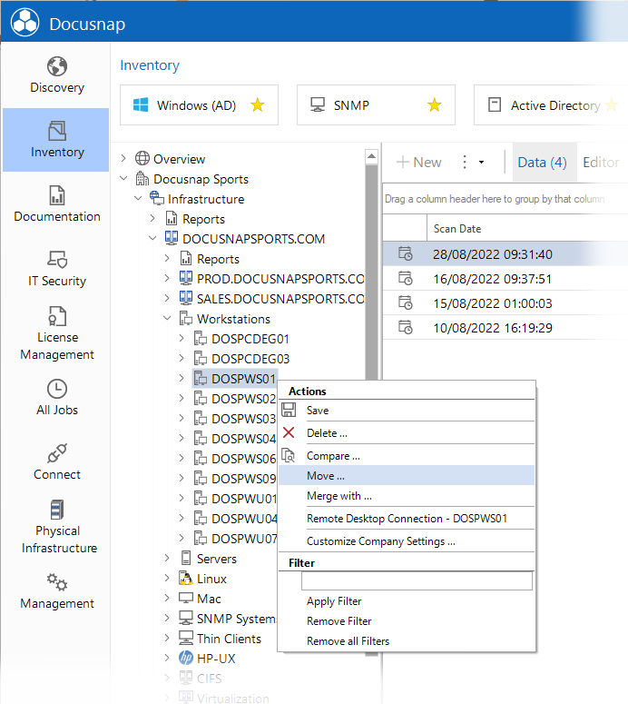 Docusnap-Data-Explorer-Move