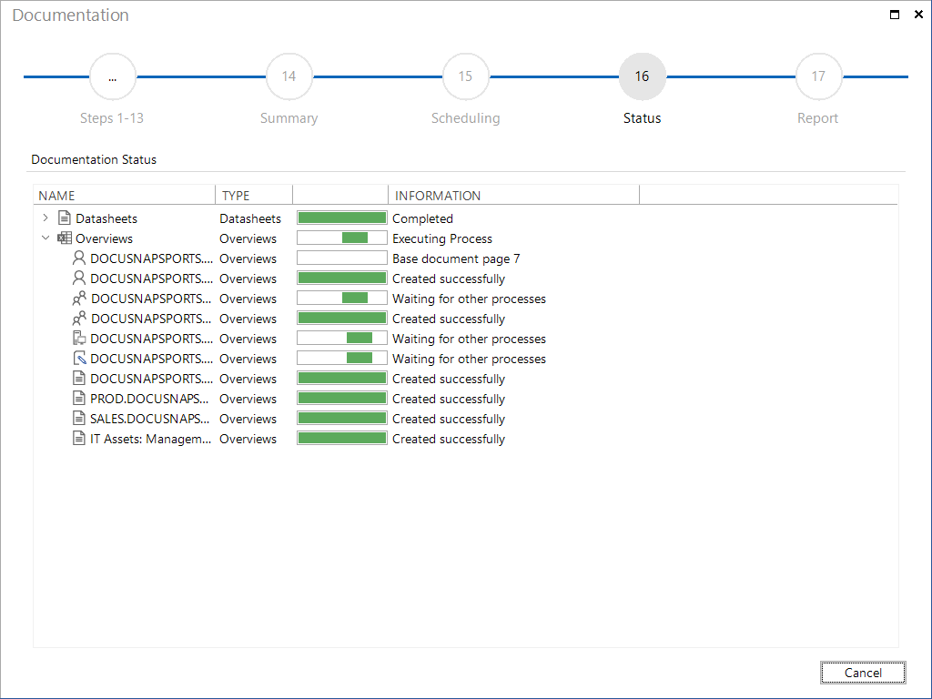 Docusnap-Documentation-Status Docusnap-Documentation-Status