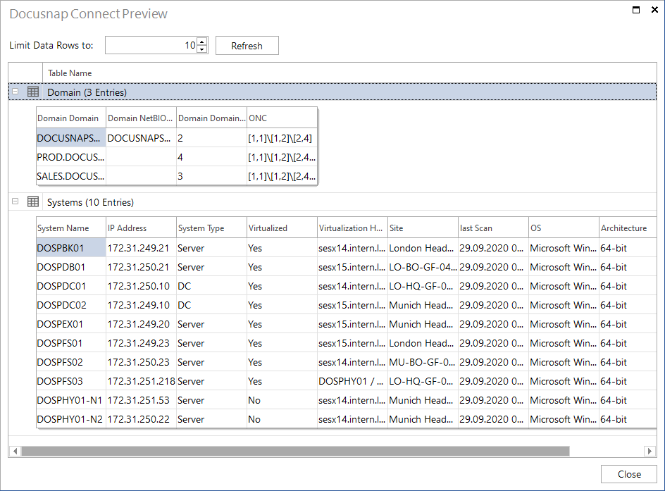 Docusnap Connect Package Preview Docusnap Connect Package Preview