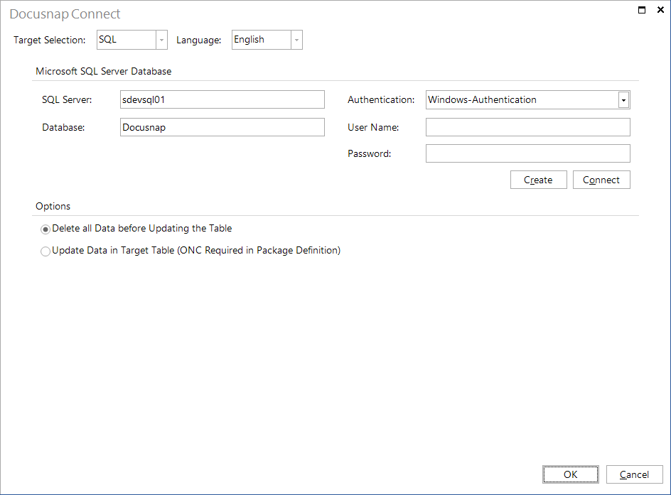 Docusnap Connect Schedule Package SQL Docusnap Connect Schedule Package SQL