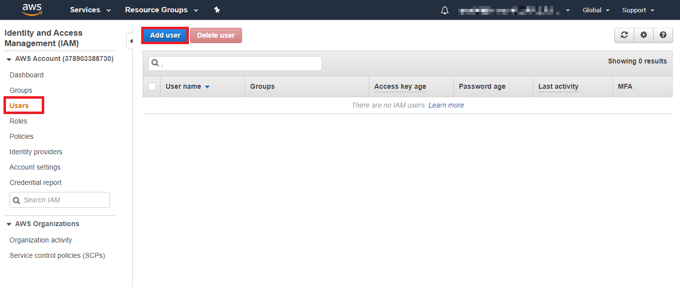 [Docusnap Inventory AWS Preparations User Mangement Docusnap Inventory AWS Preparations User Mangement