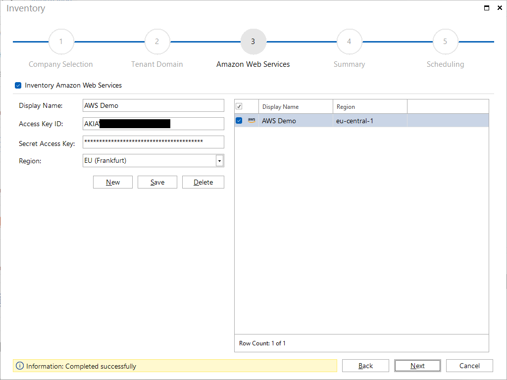 Docusnap Inventory AWS