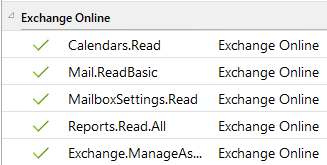 Docusnap Azure App Azure Azure Permissions Exchange Online Docusnap Azure Azure Permissions Exchange Online