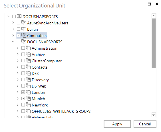 Docusnap Inventory Active Directory Docusnap Inventory Active Directory
