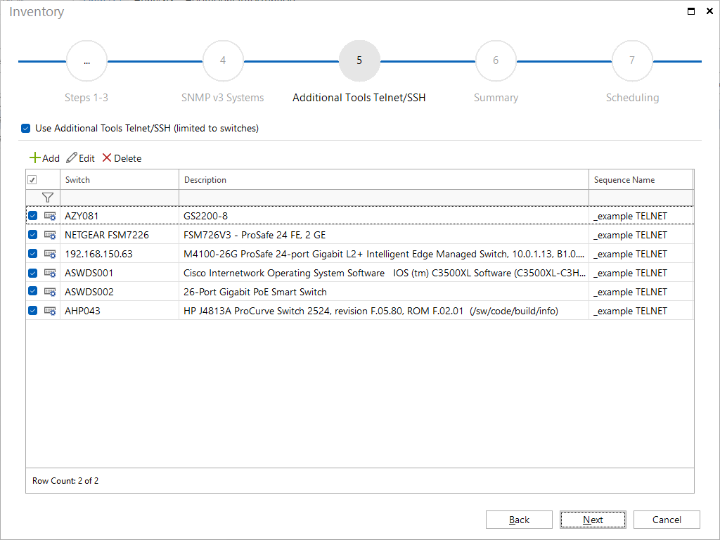 Docusnap Inventory SNMP Additional Tools
