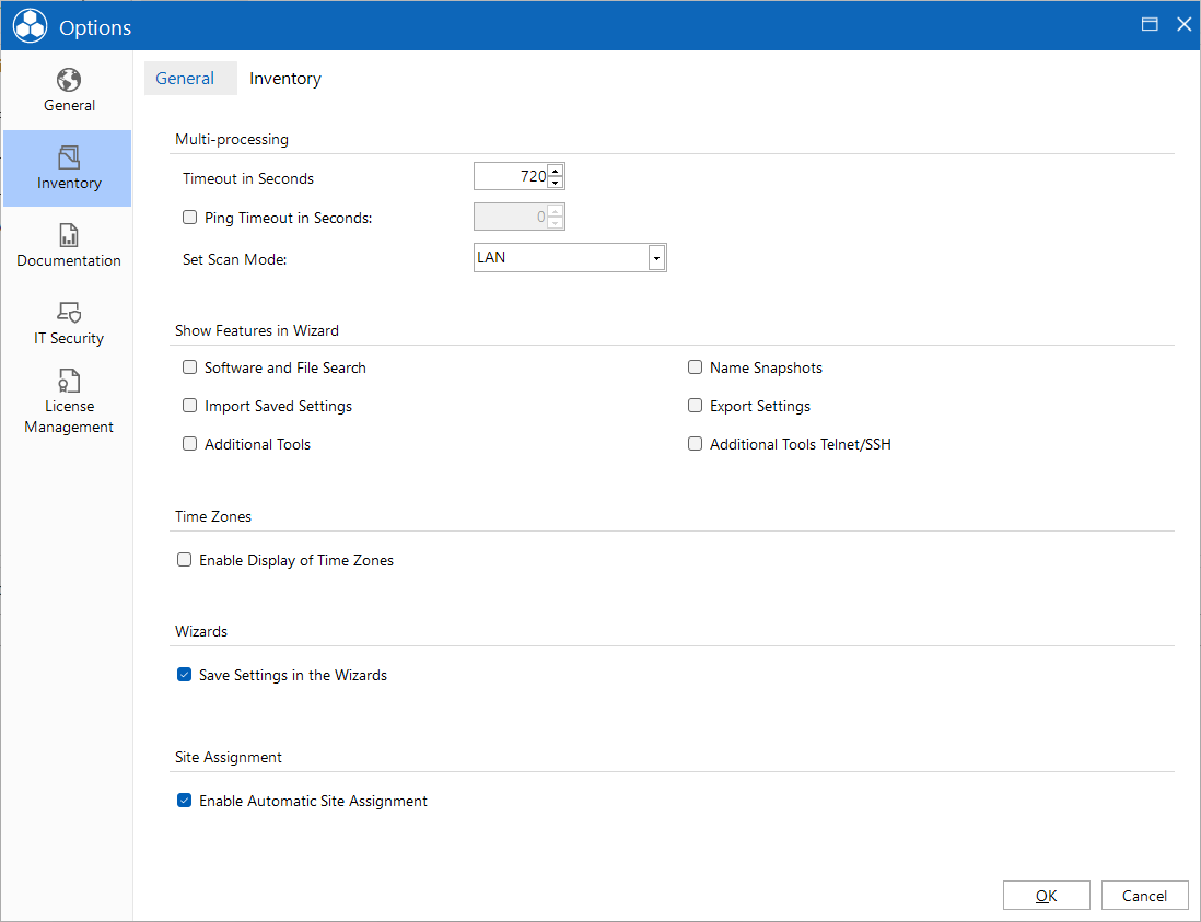 Docusnap Configuration Inventory General Docusnap Configuration Inventory General