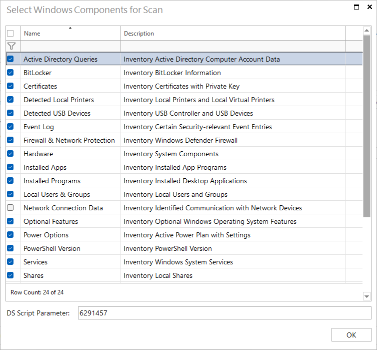 Docusnap Script Windows Components Docusnap Script Windows Components