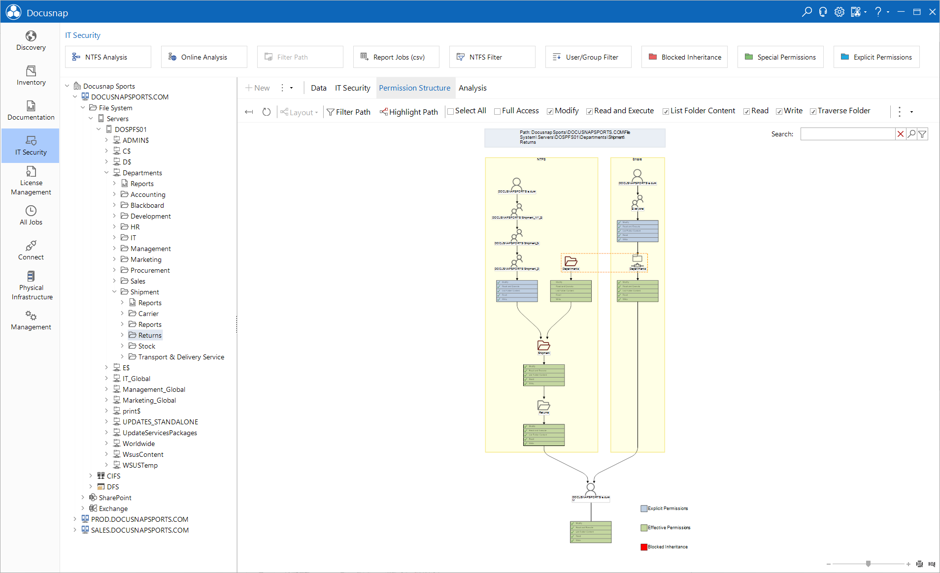 Docusnap-Permission-Analysis-Show-Permissions-Structure