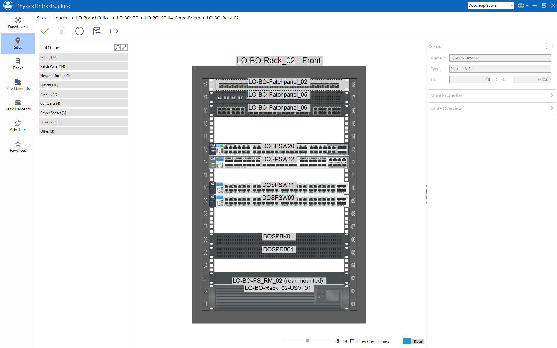 Docusnap-Physical-Infrastructure-Rack Docusnap-Physical-Infrastructure-Rack